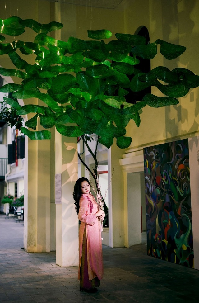 ceo hong anh pham gin giu net dep truyen thong tu ao dai den hoi tho sang tao ha noi 007